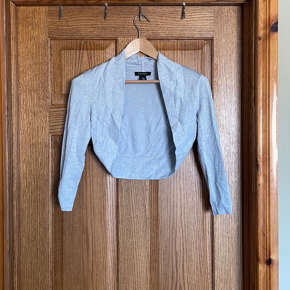 Metallic silver BHWM shrug